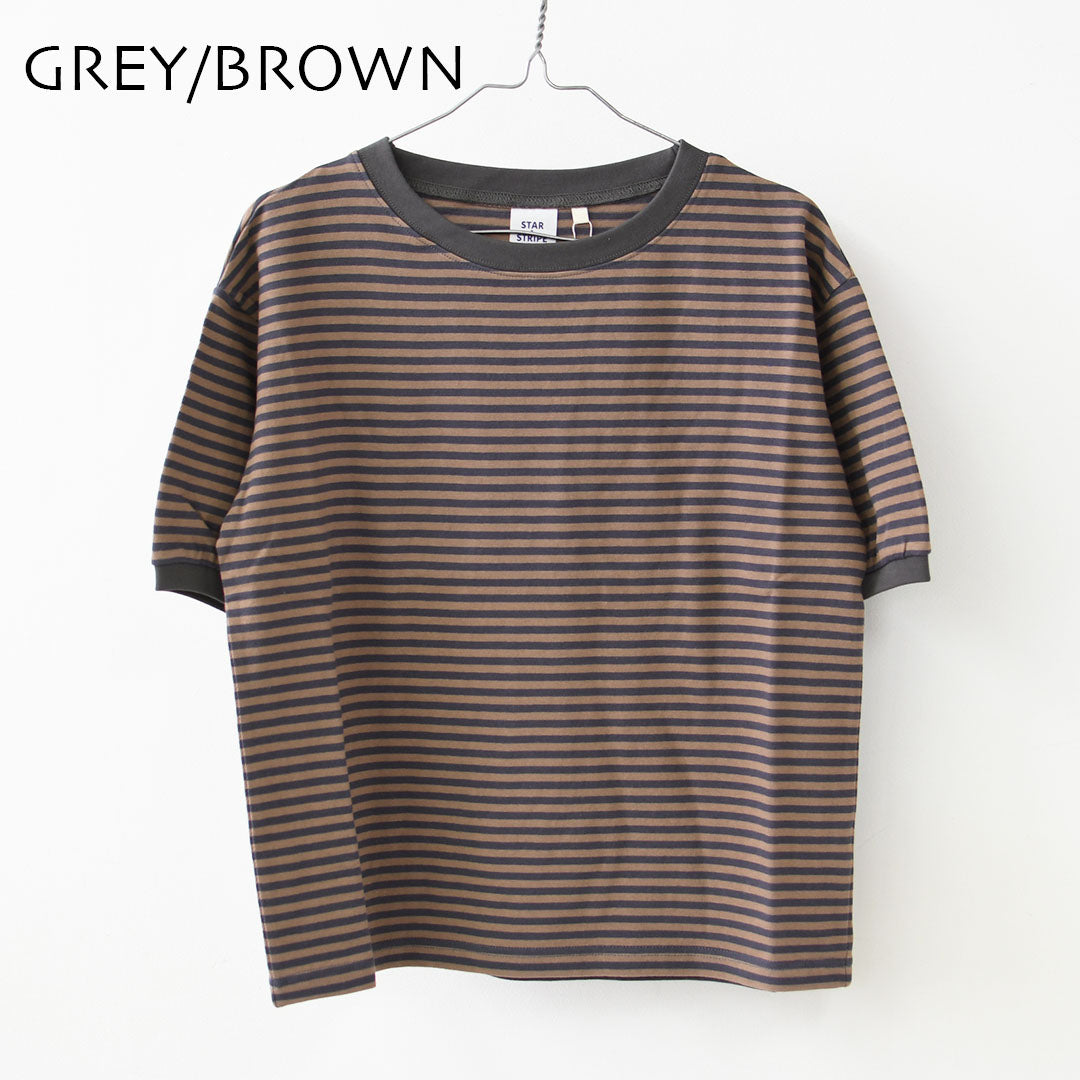 STAR&STRIPE [スターアンドストライプ] ボーダーリンガーTシャツ [SSMD-028] [2026SS]