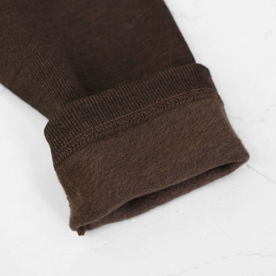 SAINT JAMES [セントジェームス 正規販売店] CACAO [00jc182-ca]  ダブルフェイスセーター・ミックスブラウン・MEN'S / LADY'S [2025AW]