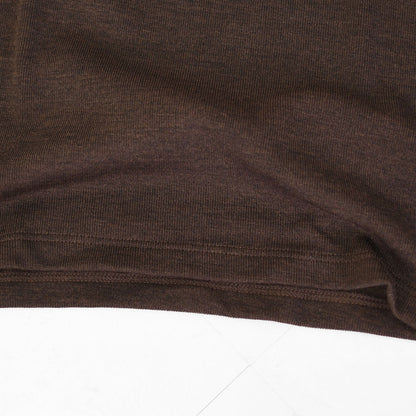 SAINT JAMES [セントジェームス 正規販売店] CACAO [00jc182-ca]  ダブルフェイスセーター・ミックスブラウン・MEN'S / LADY'S [2025AW]