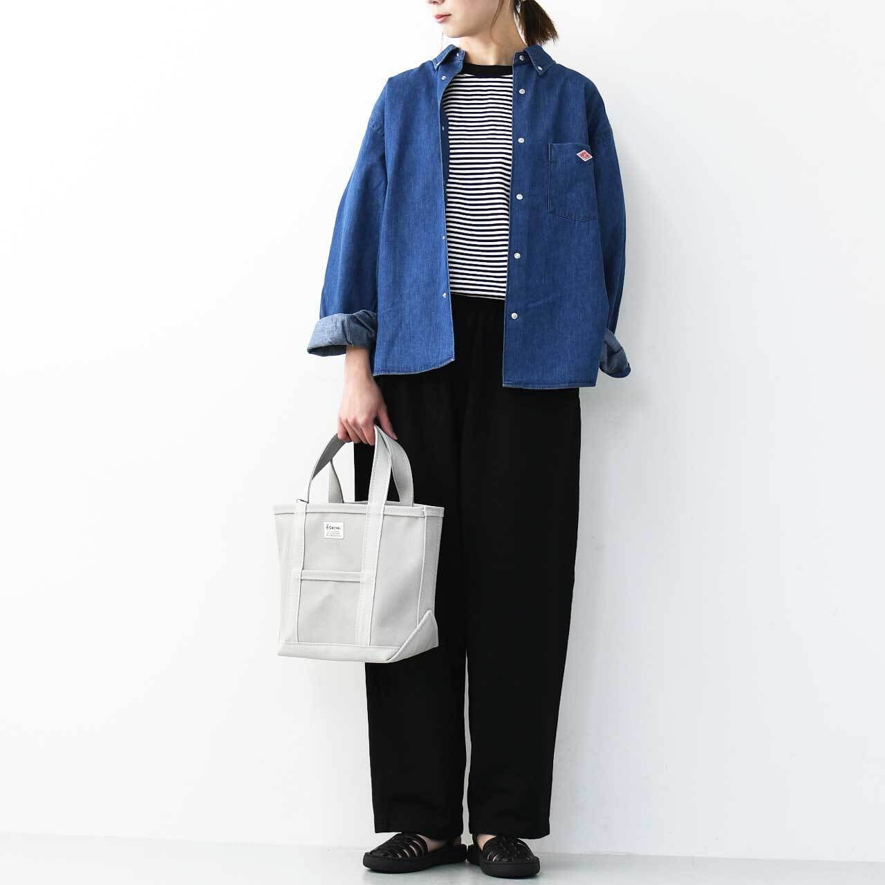 ORCIVAL[オーチバル・オーシバル] CANVAS TOTE BAG SMALL -SOLID- [OR-H0285KWC-S] キャンバストートバッグ スモール ・無地 [2025SS]