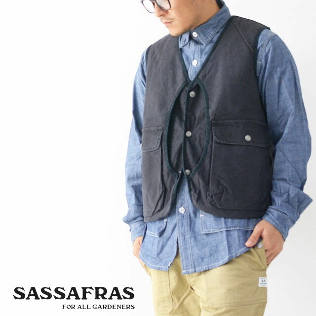 SASSAFRAS[ササフラス] Plant Hunter Vest [SF10507] プラントハンターベスト