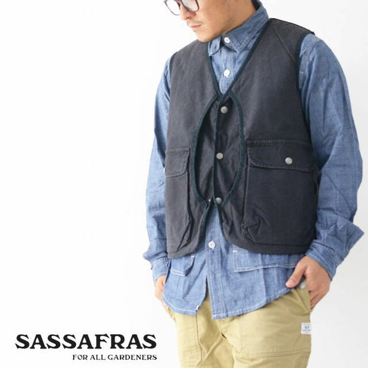 SASSAFRAS[ササフラス] Plant Hunter Vest [SF10507] プラントハンターベスト