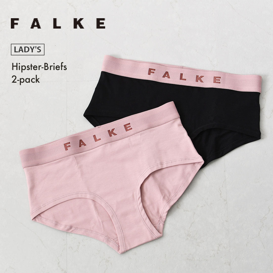 FALKE[ ファルケ] Hipster-Briefs 2-pack [69106] ヒップスターブリーフ2パック・肌着・柔らか素材・快適・LADY'S [2026SS]