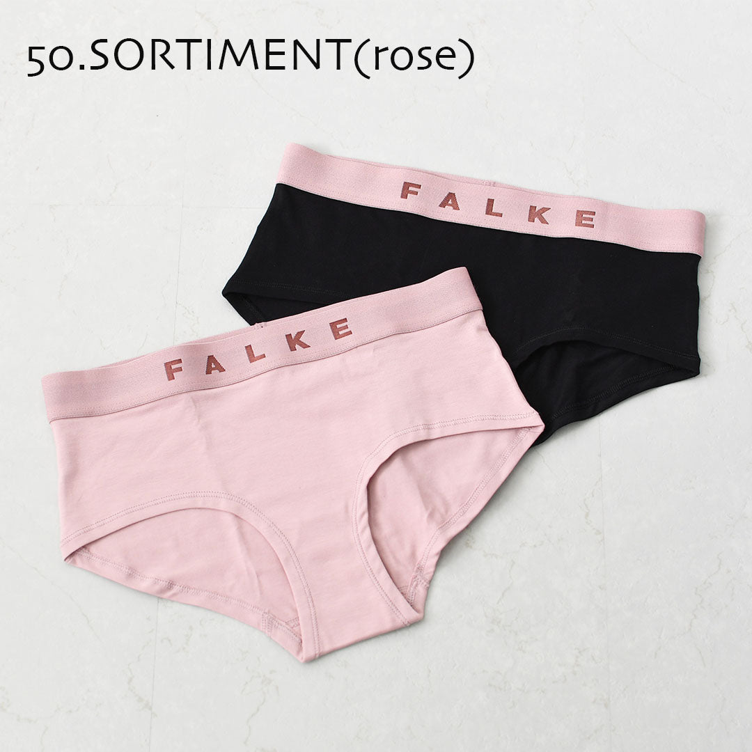 FALKE[ ファルケ] Hipster-Briefs 2-pack [69106] ヒップスターブリーフ2パック・肌着・柔らか素材・快適・LADY'S [2026SS]