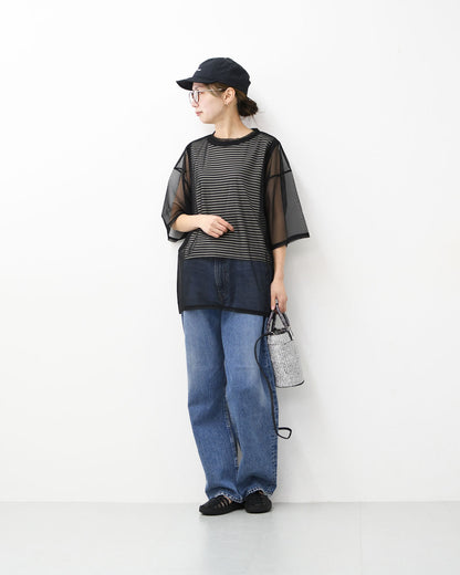 BAGMATI [バグマティ] メタリック2wayカゴバッグ [BBK25-SS13] かごバッグ・2wayバッグ・ハンドバッグ・ショルダーバッグ・メタリック・MEN'S / LADY'S [2026SS]