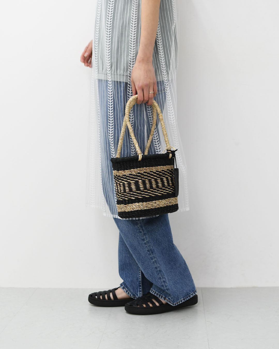 BAGMATI [バグマティ] カゴバッグ [BBK26-SS01] かごバッグ・ハンドバッグ・アバカ・ナチュラル・MEN'S / LADY'S [2026SS]