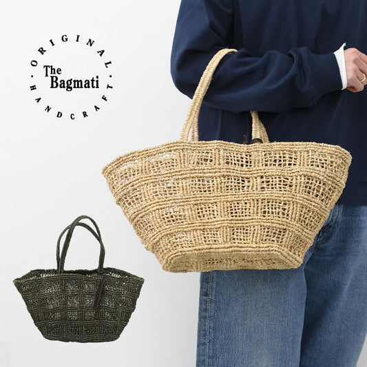 BAGMATI [バグマティ] カゴトートバッグ [BBK26-SS07] カゴバッグ・ハンドバッグ・トートバッグ・アバカ・LADY'S [2026SS]