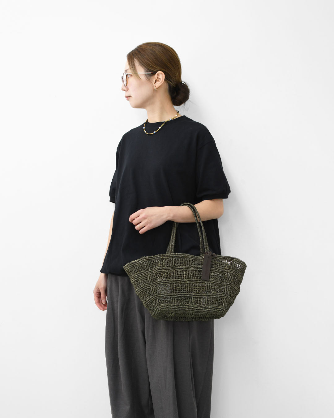 BAGMATI [バグマティ] カゴトートバッグ [BBK26-SS07] カゴバッグ・ハンドバッグ・トートバッグ・アバカ・LADY'S [2026SS]