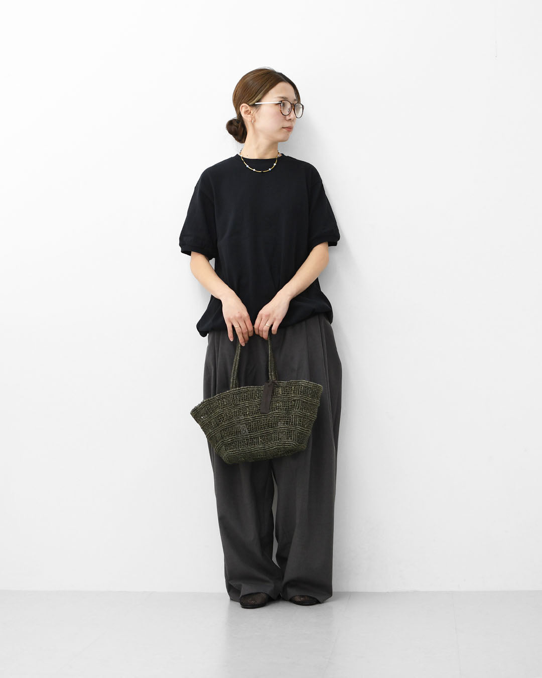BAGMATI [バグマティ] カゴトートバッグ [BBK26-SS07] カゴバッグ・ハンドバッグ・トートバッグ・アバカ・LADY'S [2026SS]