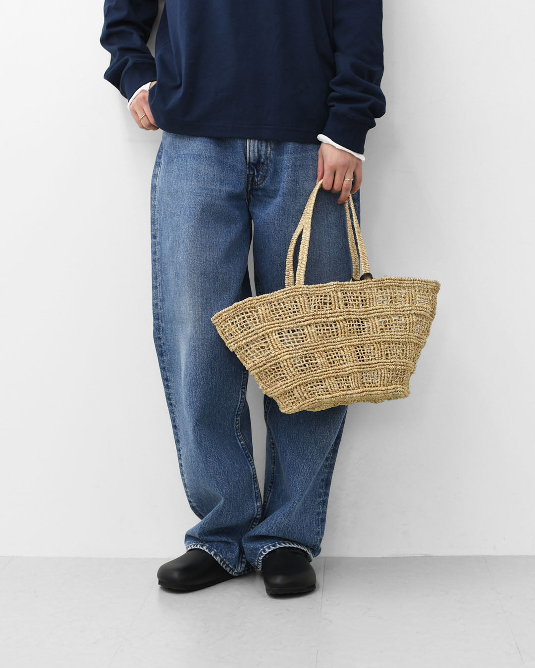 BAGMATI [バグマティ] カゴトートバッグ [BBK26-SS07] カゴバッグ・ハンドバッグ・トートバッグ・アバカ・LADY'S [2026SS]