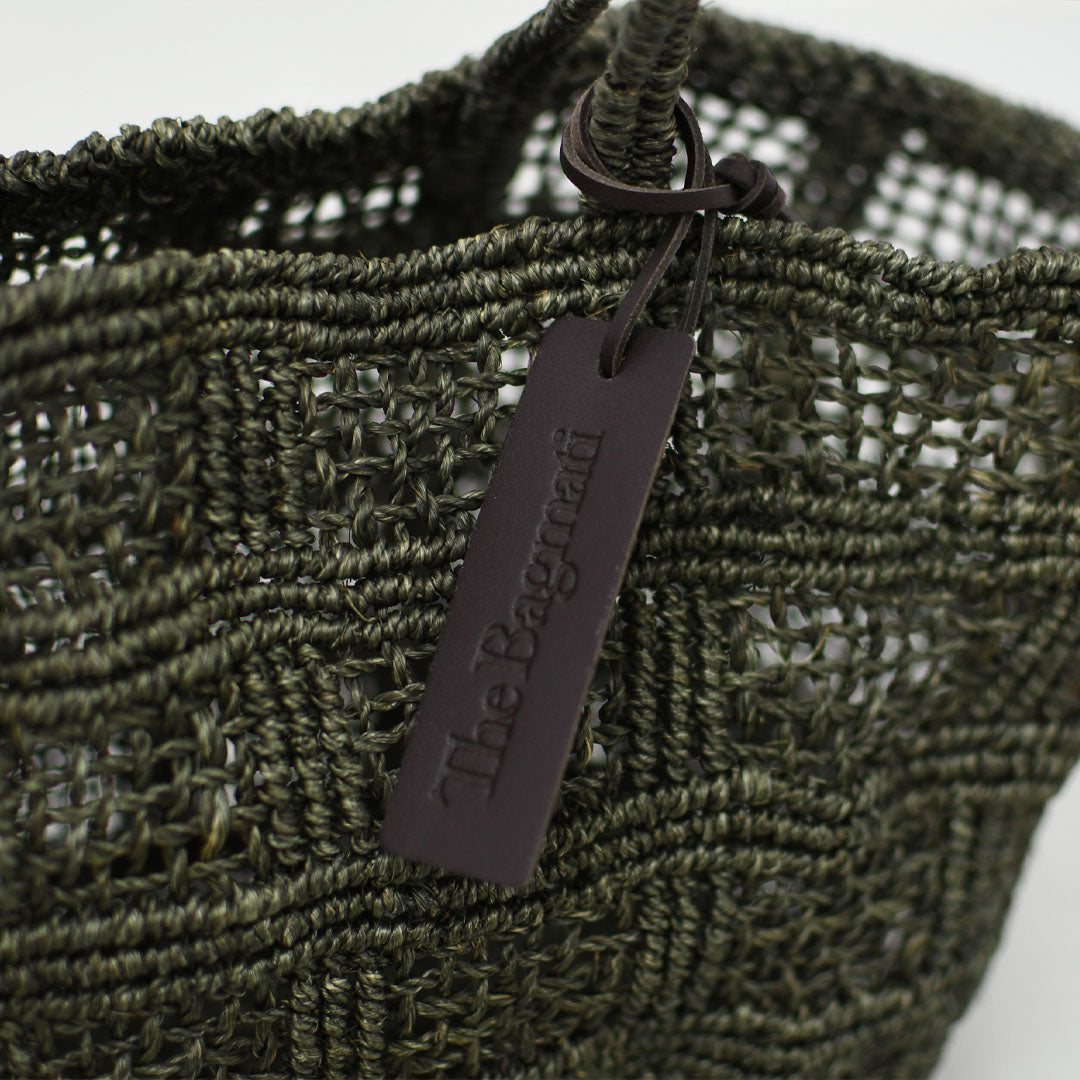 BAGMATI [バグマティ] カゴトートバッグ [BBK26-SS07] カゴバッグ・ハンドバッグ・トートバッグ・アバカ・LADY'S [2026SS]