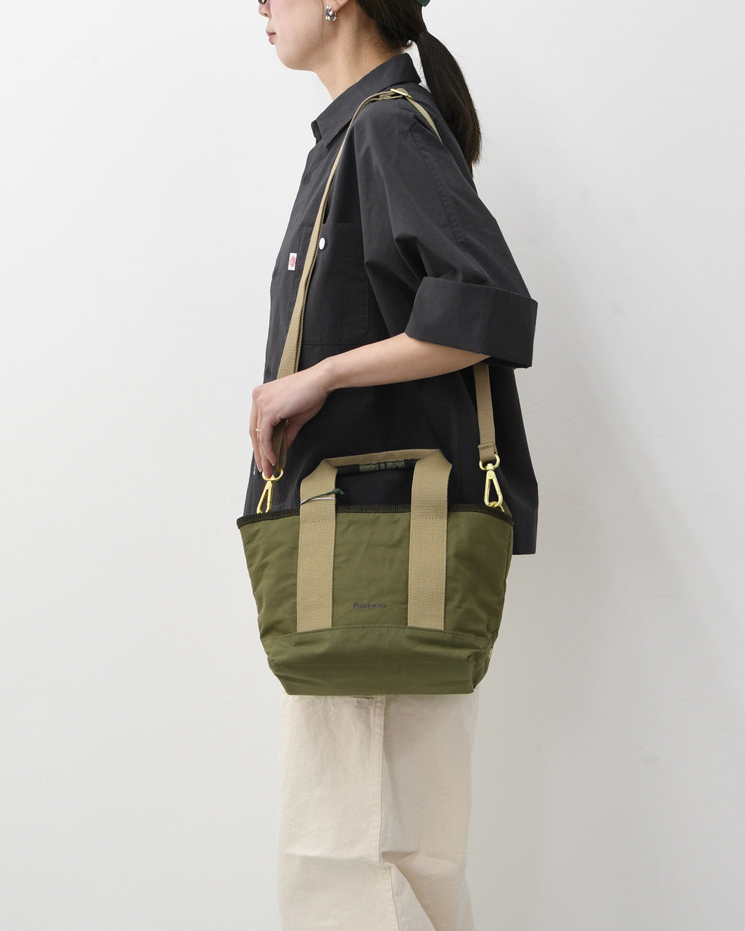 Barbour [バブアー] barbour mini mya tote bag  [lba0523] バブアーミニマヤトートバック・トートバッグ・コットンキャンバス・軽量バッグ・2WAY・綿・MEN'S / LADY'S [2026SS]