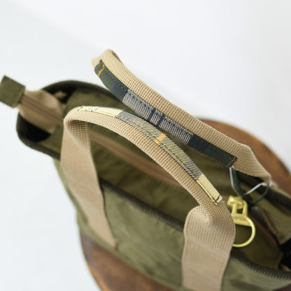 Barbour [バブアー] barbour mini mya tote bag  [lba0523] バブアーミニマヤトートバック・トートバッグ・コットンキャンバス・軽量バッグ・2WAY・綿・MEN'S / LADY'S [2026SS]