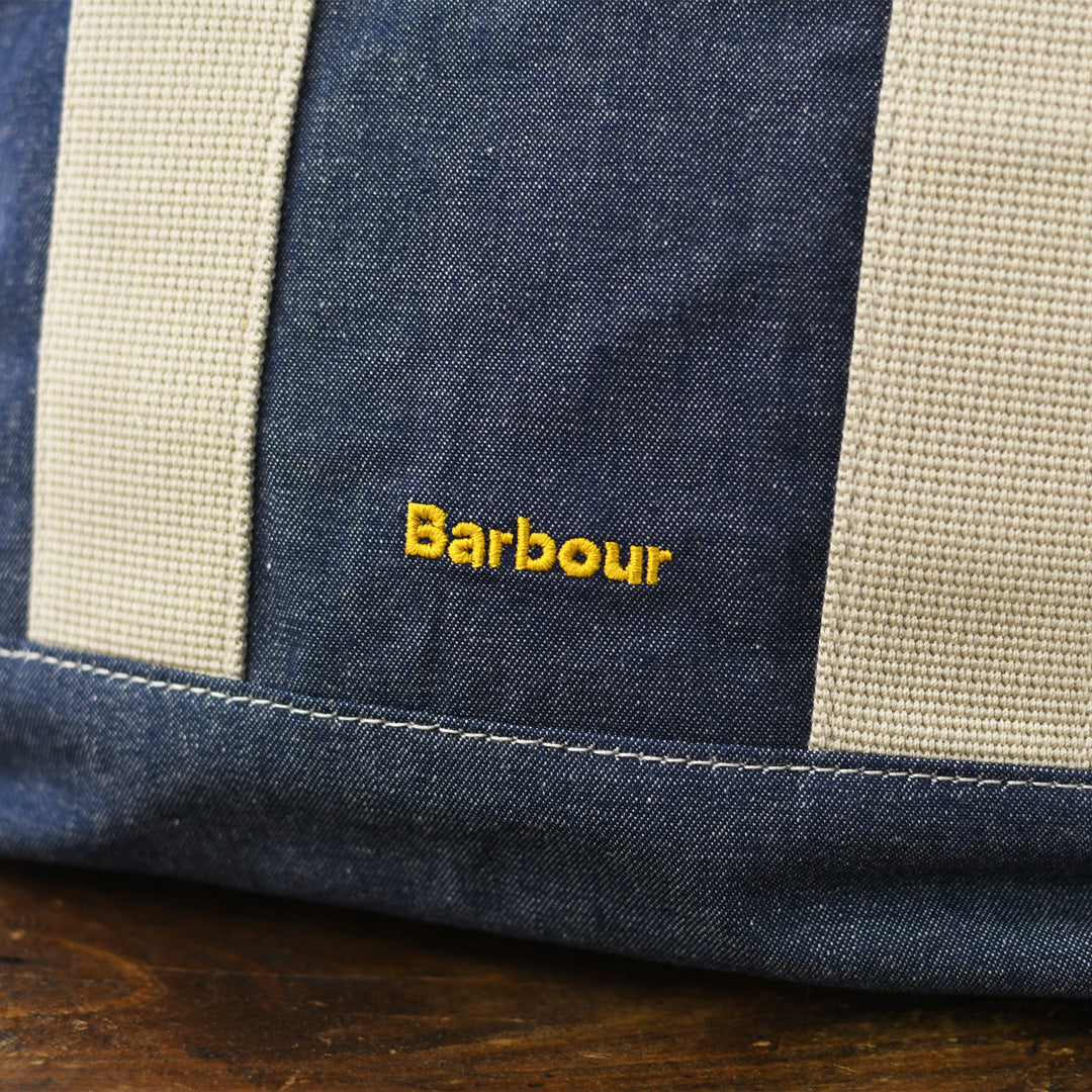Barbour [バブアー]  Mya mini denim tote bag  [LBA0539] Mya ミニデニム トートバッグ・TOTEBAG・トートバッグ・コットンキャンバス・綿・ロゴ・MEN'S / LADY'S [2026SS]