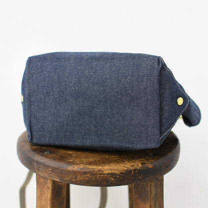 Barbour [バブアー]  Mya mini denim tote bag  [LBA0539] Mya ミニデニム トートバッグ・TOTEBAG・トートバッグ・コットンキャンバス・綿・ロゴ・MEN'S / LADY'S [2026SS]