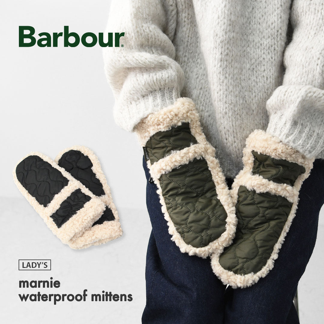 Barbour [バブアー] marnie waterproof mittens [LGL0146] マーニーウォータープルーフミトン・手袋・オニオンキルティング・LADY'S [2025AW]