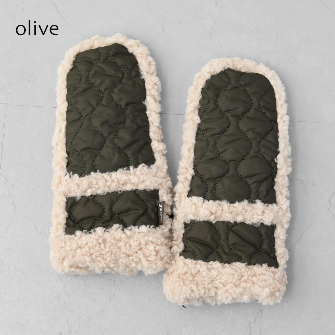 Barbour [バブアー] marnie waterproof mittens [LGL0146] マーニーウォータープルーフミトン・手袋・オニオンキルティング・LADY'S [2025AW]