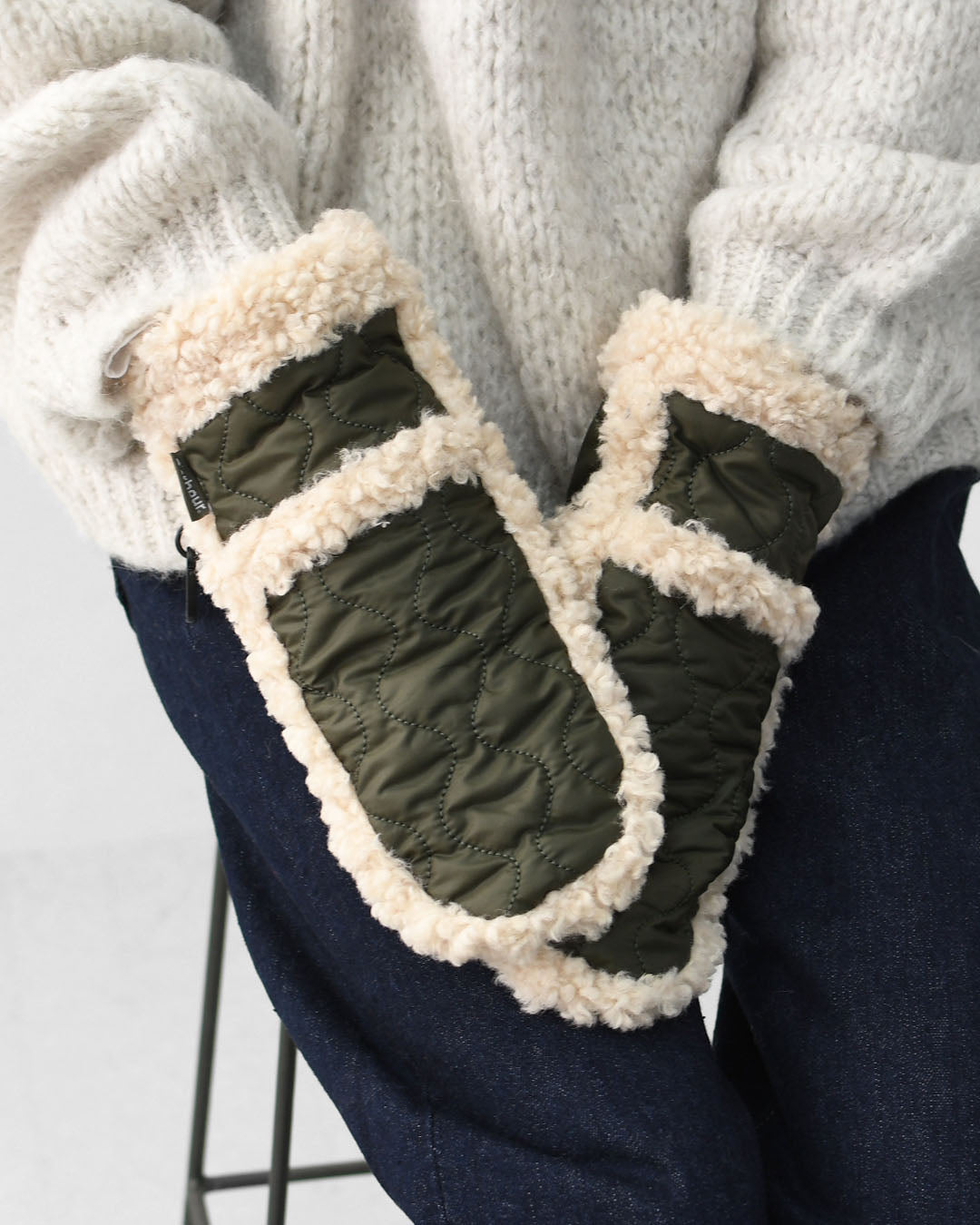 Barbour [バブアー] marnie waterproof mittens [LGL0146] マーニーウォータープルーフミトン・手袋・オニオンキルティング・LADY'S [2025AW]