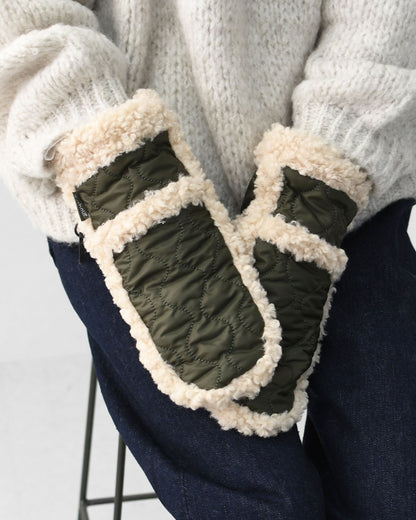 Barbour [バブアー] marnie waterproof mittens [LGL0146] マーニーウォータープルーフミトン・手袋・オニオンキルティング・LADY'S [2025AW]