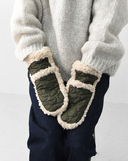 Barbour [バブアー] marnie waterproof mittens [LGL0146] マーニーウォータープルーフミトン・手袋・オニオンキルティング・LADY'S [2025AW]