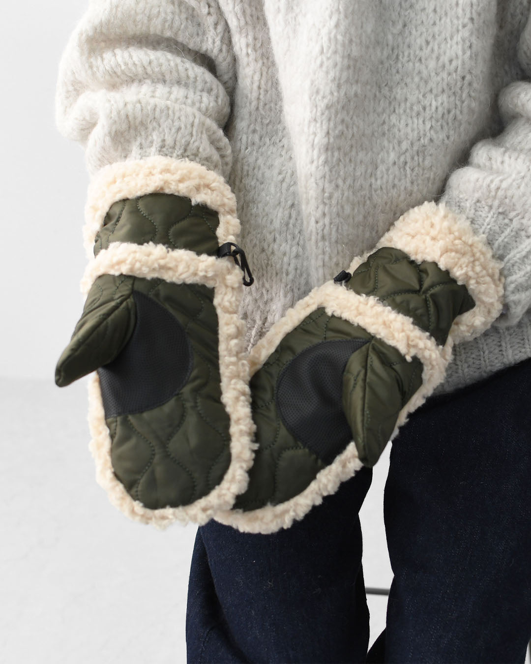 Barbour [バブアー] marnie waterproof mittens [LGL0146] マーニーウォータープルーフミトン・手袋・オニオンキルティング・LADY'S [2025AW]