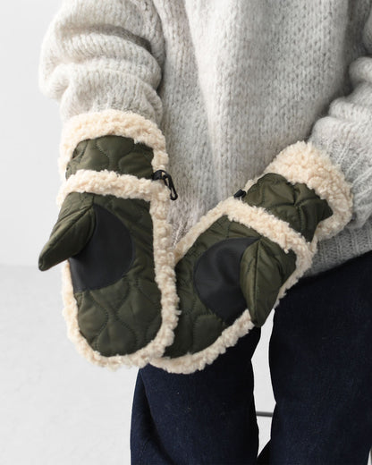 Barbour [バブアー] marnie waterproof mittens [LGL0146] マーニーウォータープルーフミトン・手袋・オニオンキルティング・LADY'S [2025AW]