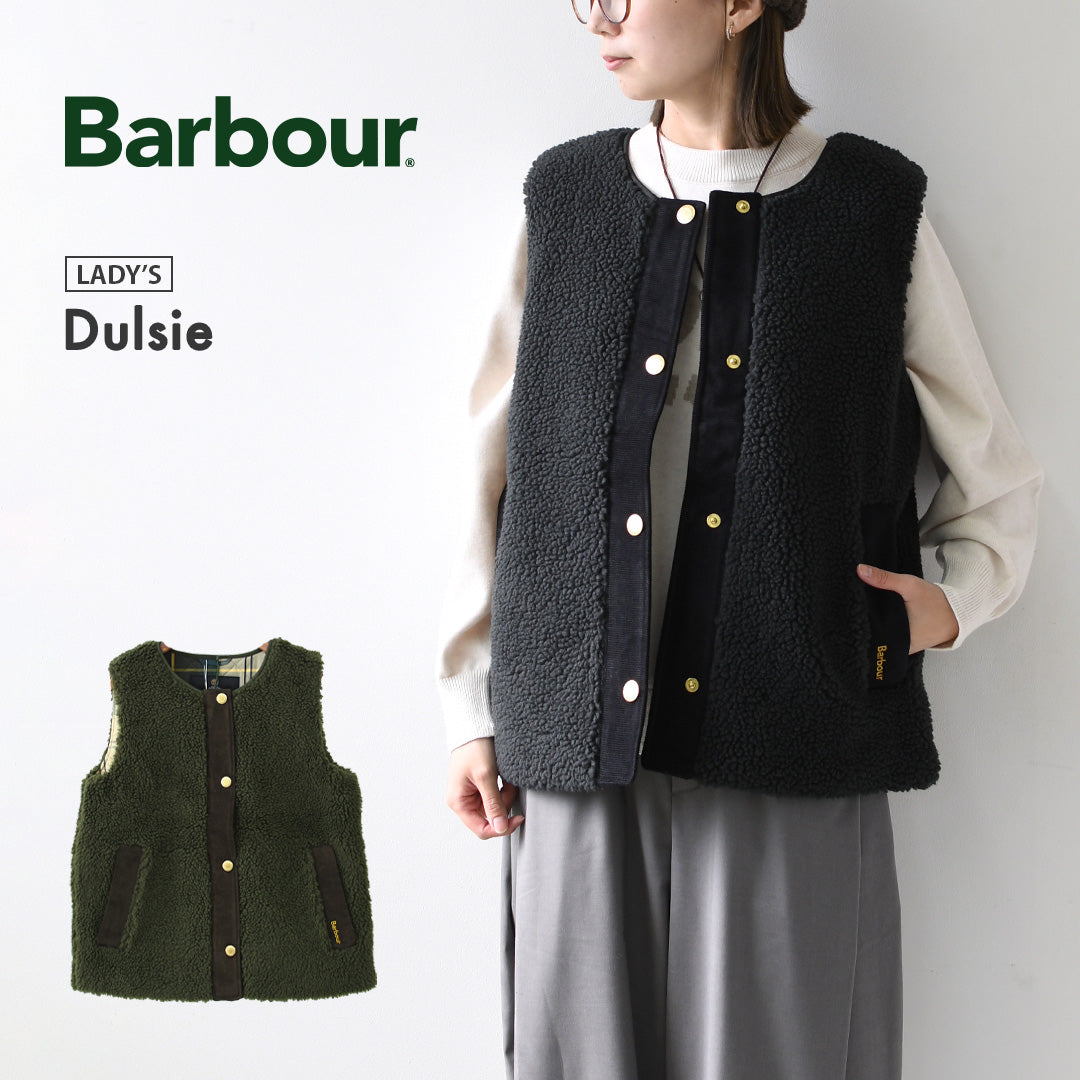 Barbour [バブアー] Dulsie [LLI0016] ダルシー・ボアライナーベスト・ベスト・ボアベスト・ミリタリー・LADY'S [2026AW]