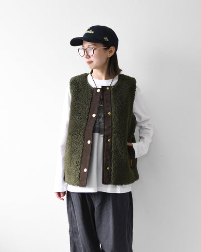 Barbour [バブアー] Dulsie [LLI0016] ダルシー・ボアライナーベスト・ベスト・ボアベスト・ミリタリー・LADY'S [2026AW]