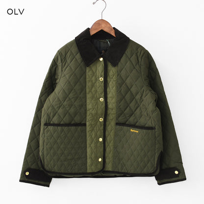 Barbour [バブアー] Ainsdale [LQU1924] エインズデール・キルティングジャケット・ダイヤモンドキルト・コーデュロイ襟・ジャケット・アウター・LADY'S [2026AW]