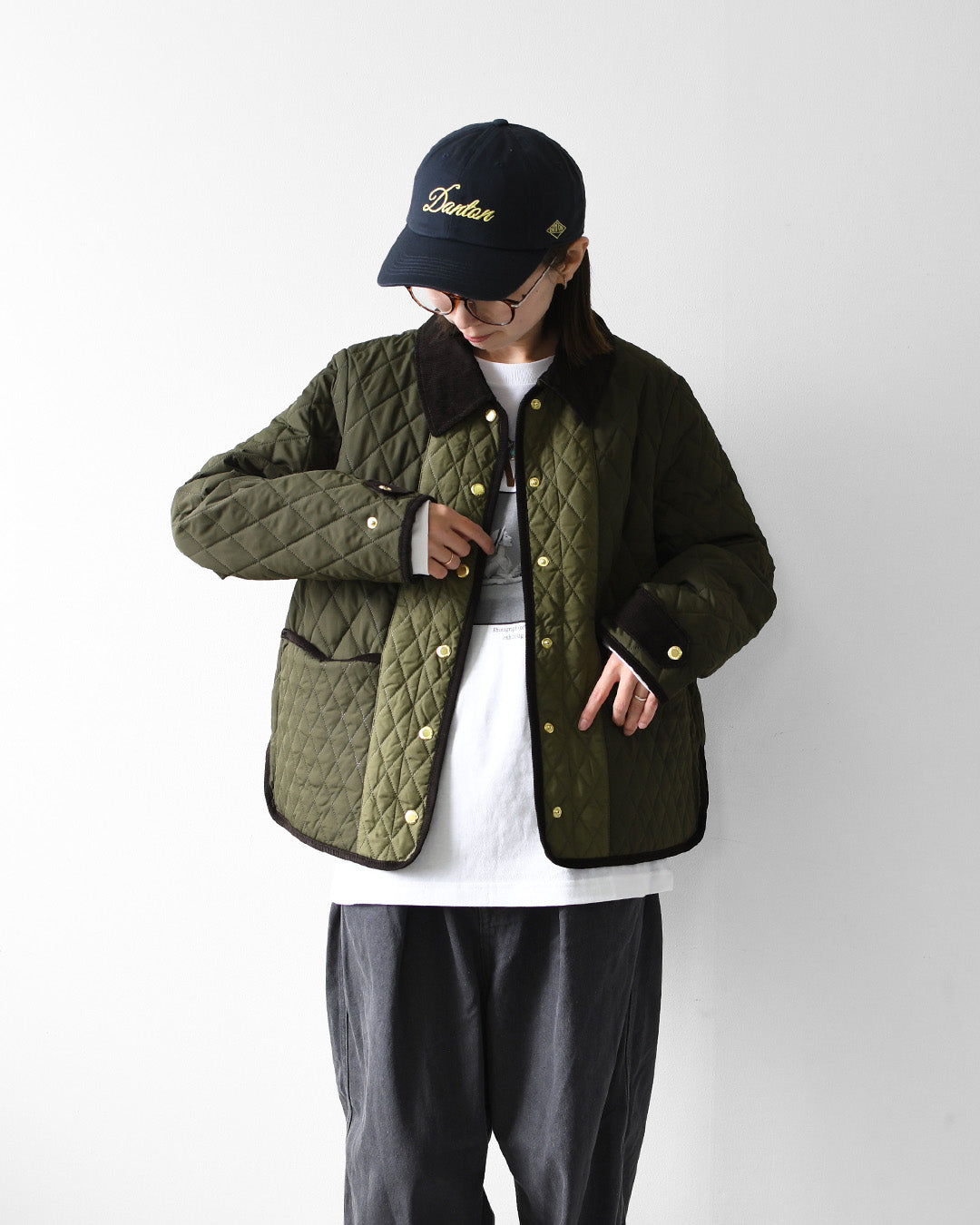 Barbour [バブアー] Ainsdale [LQU1924] エインズデール・キルティングジャケット・ダイヤモンドキルト・コーデュロイ襟・ジャケット・アウター・LADY'S [2026AW]