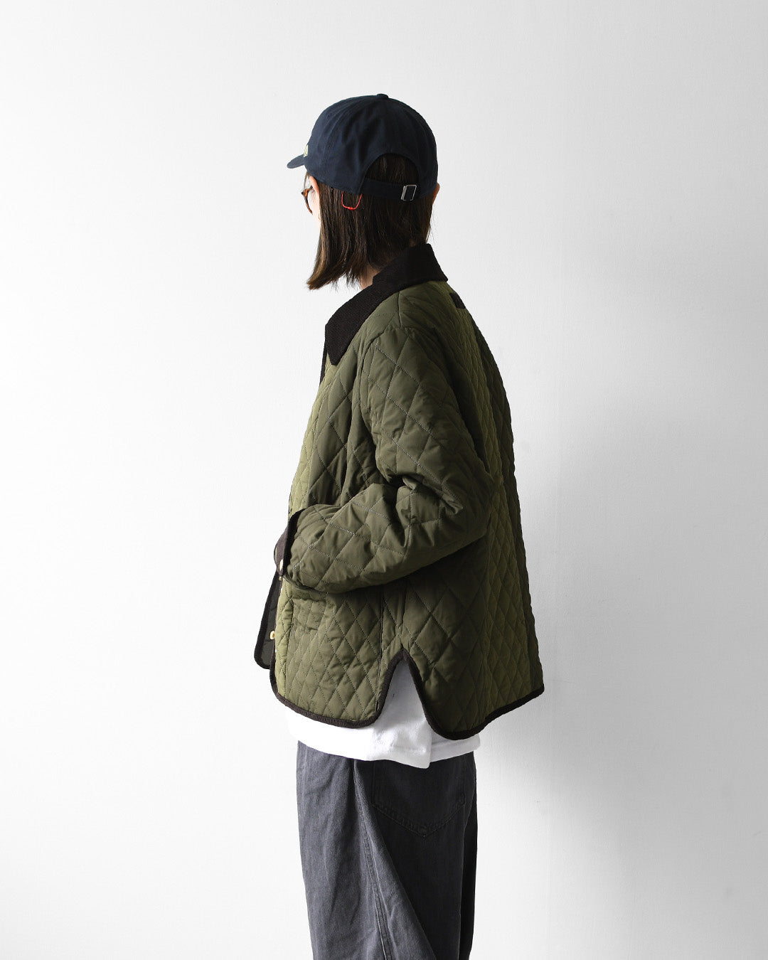 Barbour [バブアー] Ainsdale [LQU1924] エインズデール・キルティングジャケット・ダイヤモンドキルト・コーデュロイ襟・ジャケット・アウター・LADY'S [2026AW]