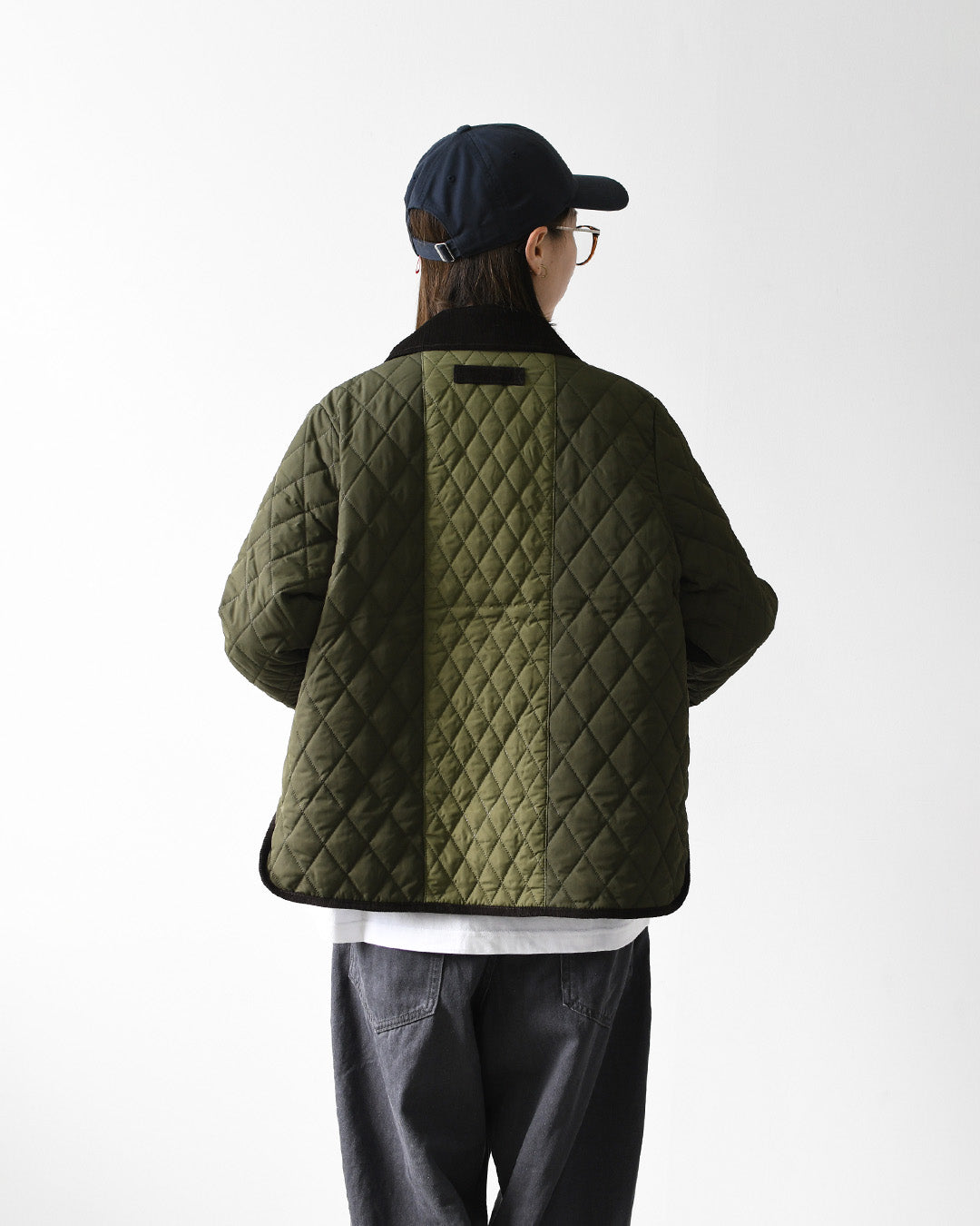 Barbour [バブアー] Ainsdale [LQU1924] エインズデール・キルティングジャケット・ダイヤモンドキルト・コーデュロイ襟・ジャケット・アウター・LADY'S [2026AW]