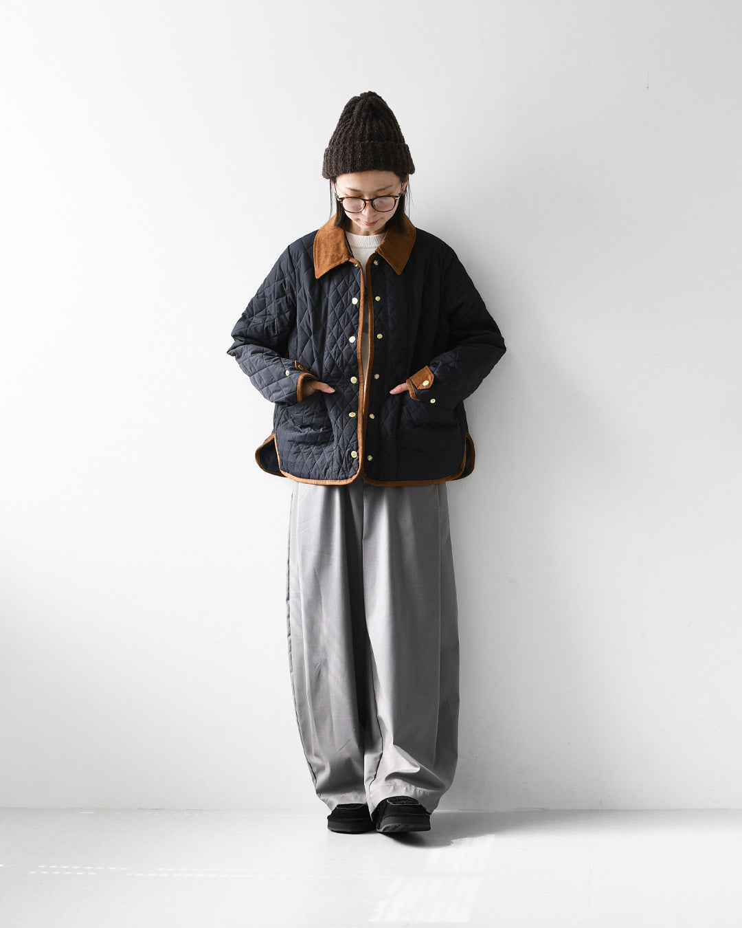 Barbour [バブアー] Ainsdale [LQU1924] エインズデール・キルティングジャケット・ダイヤモンドキルト・コーデュロイ襟・ジャケット・アウター・LADY'S [2026AW]