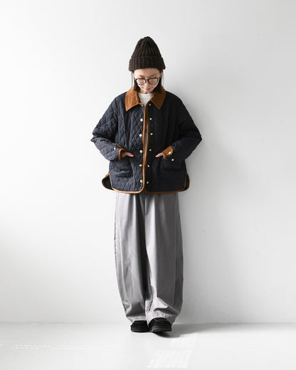 Barbour [バブアー] Ainsdale [LQU1924] エインズデール・キルティングジャケット・ダイヤモンドキルト・コーデュロイ襟・ジャケット・アウター・LADY'S [2026AW]