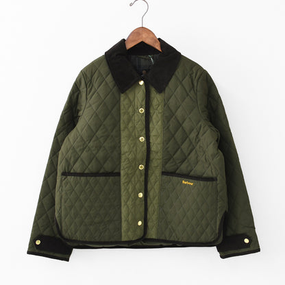 Barbour [バブアー] Ainsdale [LQU1924] エインズデール・キルティングジャケット・ダイヤモンドキルト・コーデュロイ襟・ジャケット・アウター・LADY'S [2026AW]