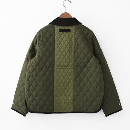 Barbour [バブアー] Ainsdale [LQU1924] エインズデール・キルティングジャケット・ダイヤモンドキルト・コーデュロイ襟・ジャケット・アウター・LADY'S [2026AW]