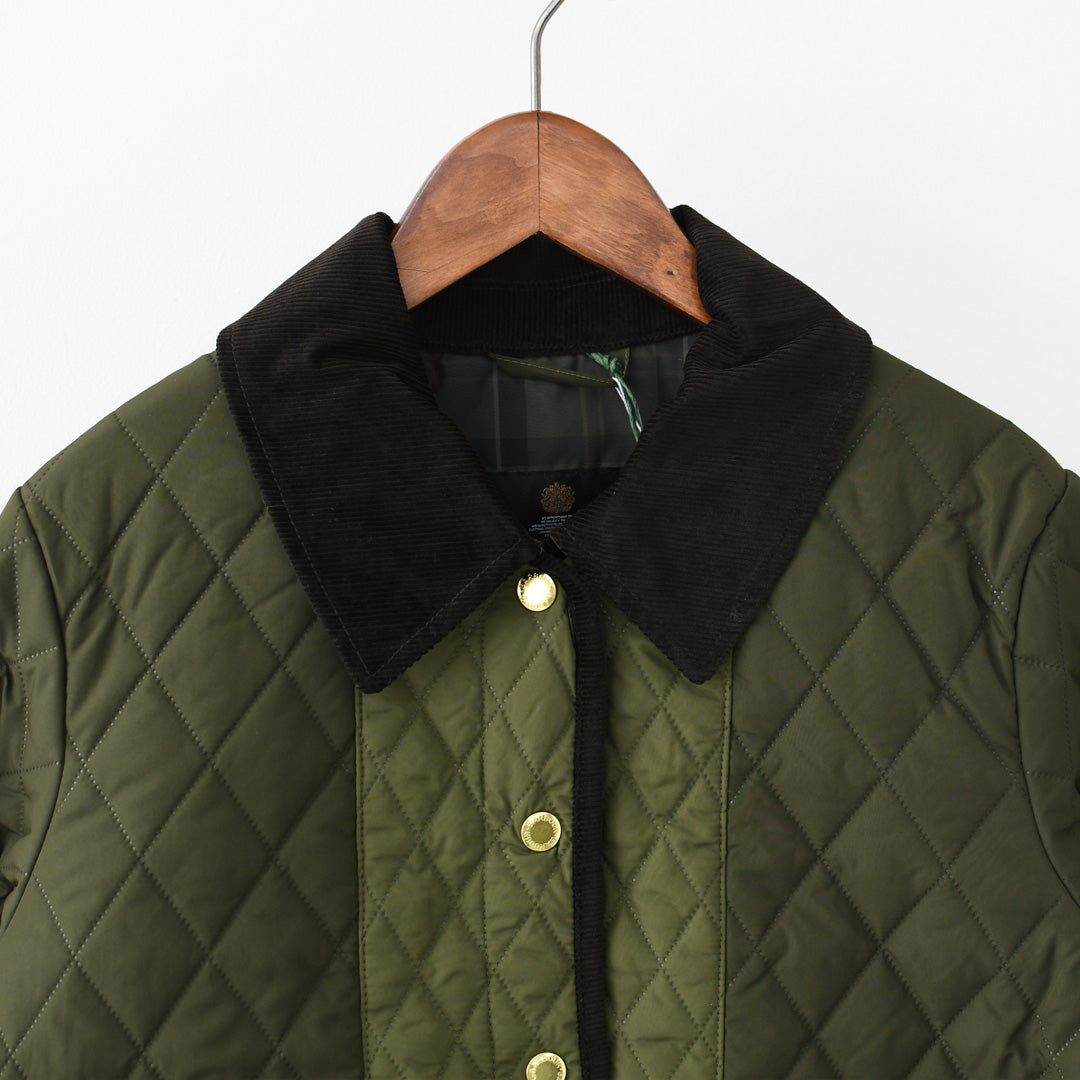 Barbour [バブアー] Ainsdale [LQU1924] エインズデール・キルティングジャケット・ダイヤモンドキルト・コーデュロイ襟・ジャケット・アウター・LADY'S [2026AW]