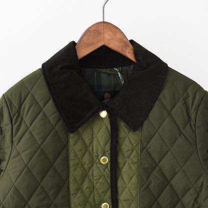 Barbour [バブアー] Ainsdale [LQU1924] エインズデール・キルティングジャケット・ダイヤモンドキルト・コーデュロイ襟・ジャケット・アウター・LADY'S [2026AW]