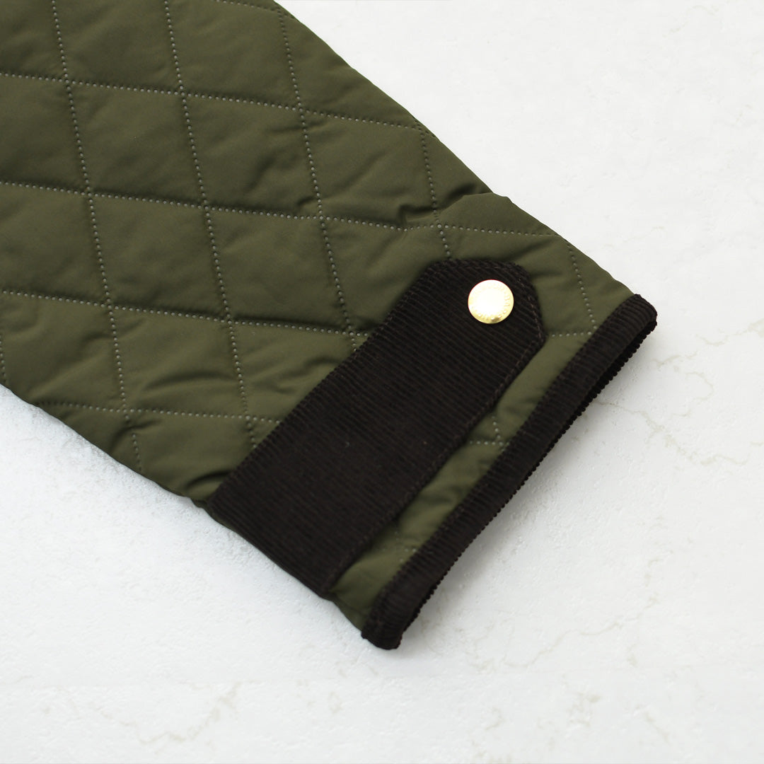 Barbour [バブアー] Ainsdale [LQU1924] エインズデール・キルティングジャケット・ダイヤモンドキルト・コーデュロイ襟・ジャケット・アウター・LADY'S [2026AW]