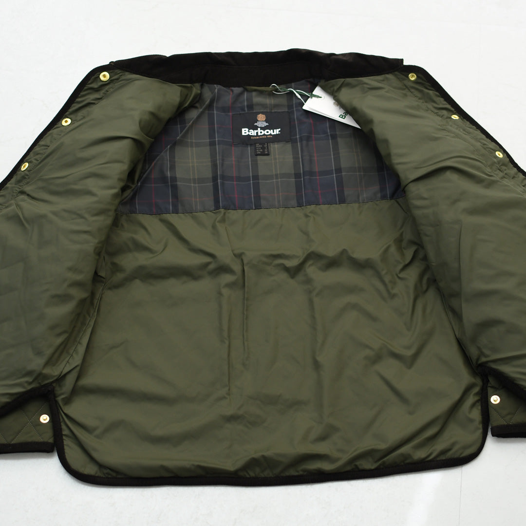 Barbour [バブアー] Ainsdale [LQU1924] エインズデール・キルティングジャケット・ダイヤモンドキルト・コーデュロイ襟・ジャケット・アウター・LADY'S [2026AW]