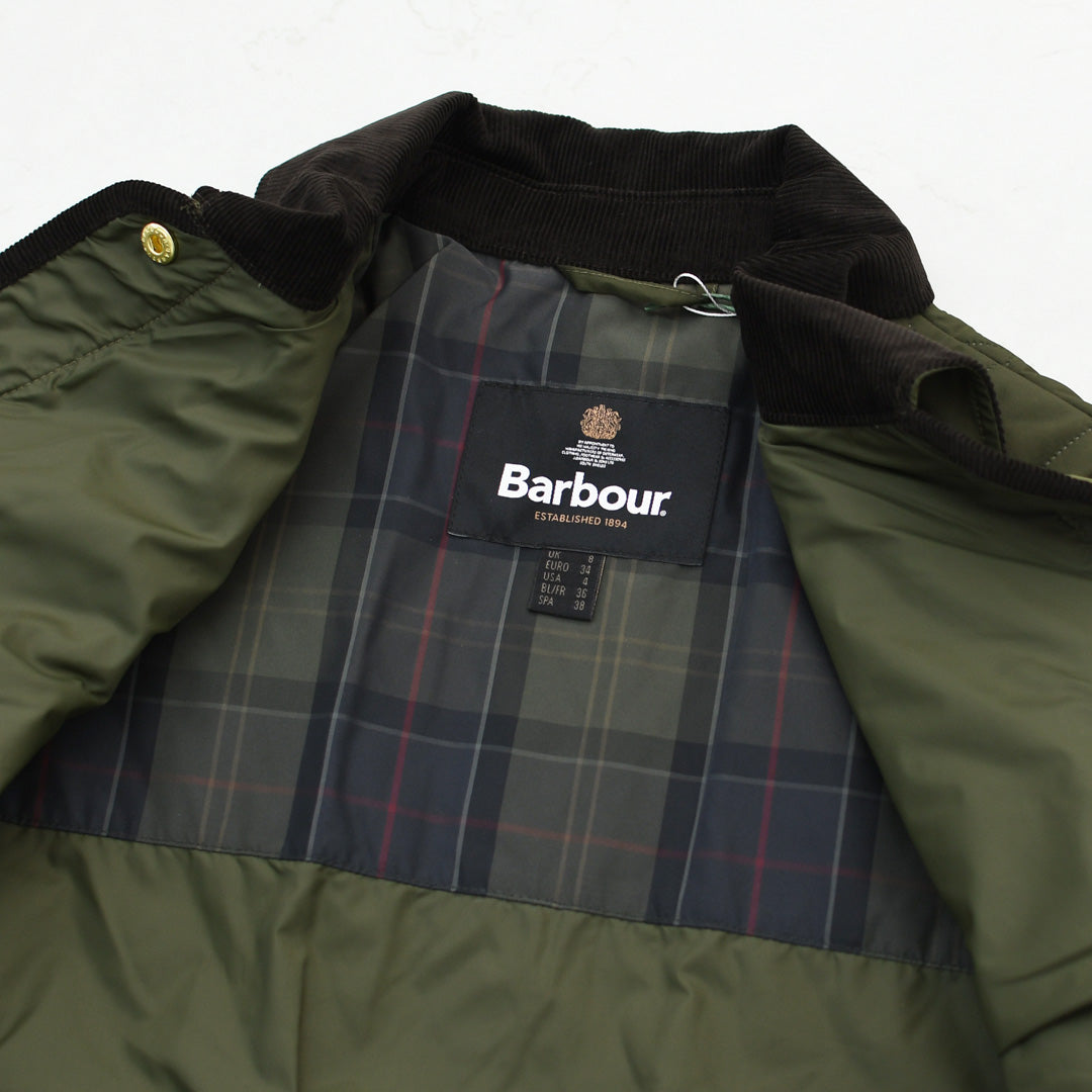 Barbour [バブアー] Ainsdale [LQU1924] エインズデール・キルティングジャケット・ダイヤモンドキルト・コーデュロイ襟・ジャケット・アウター・LADY'S [2026AW]