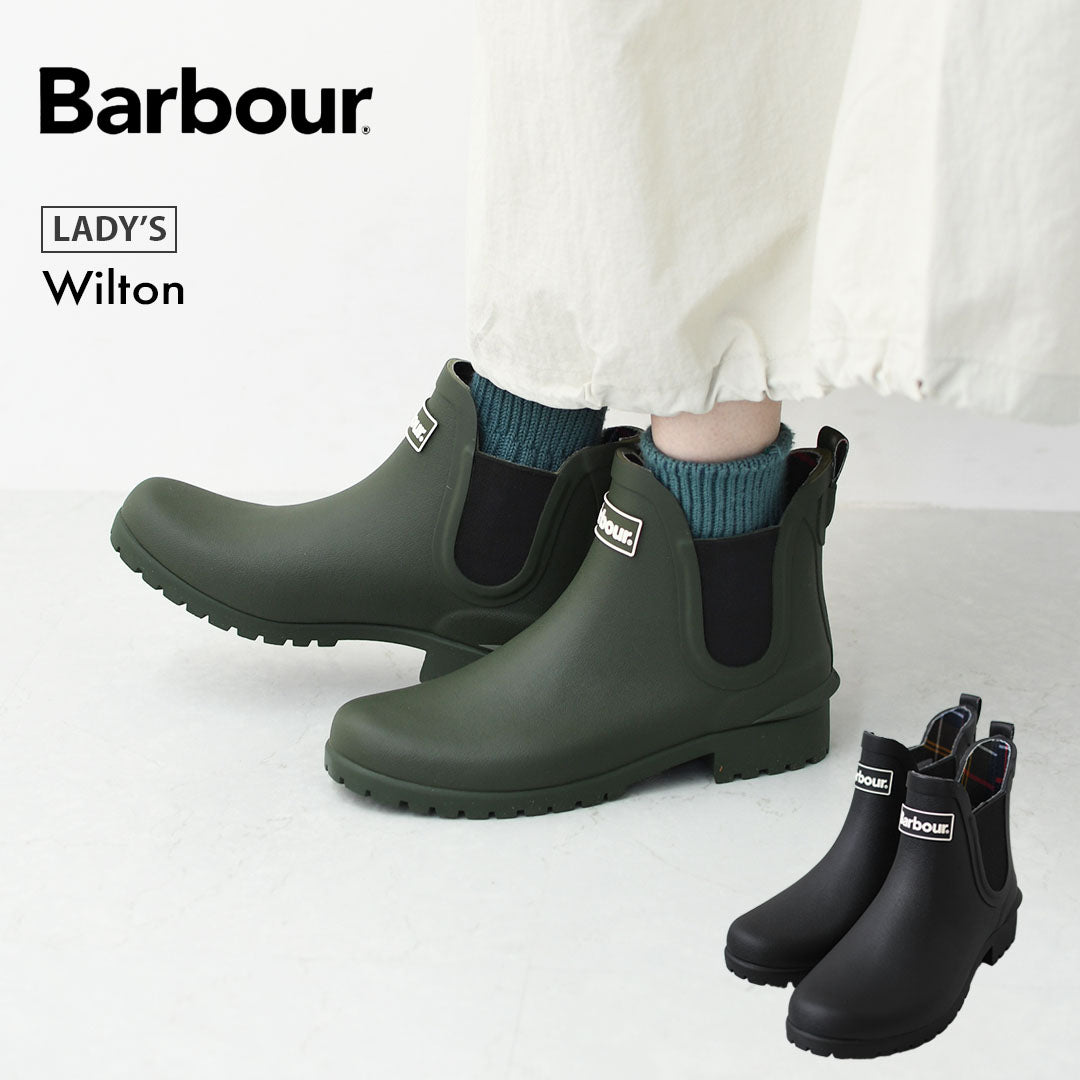 Barbour [バブアー] Wilton [LRF0066] ウィルトン・サイドゴア レインブーツ（レディース）・シーズンレス・レディースブーツ・ショートブーツ・長靴・キャンプ・フェス・アウトドア・LADY'S [2026SS]
