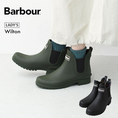 Barbour [バブアー] Wilton [LRF0066] ウィルトン・サイドゴア レインブーツ（レディース）・シーズンレス・レディースブーツ・ショートブーツ・長靴・キャンプ・フェス・アウトドア・LADY'S [2026SS]