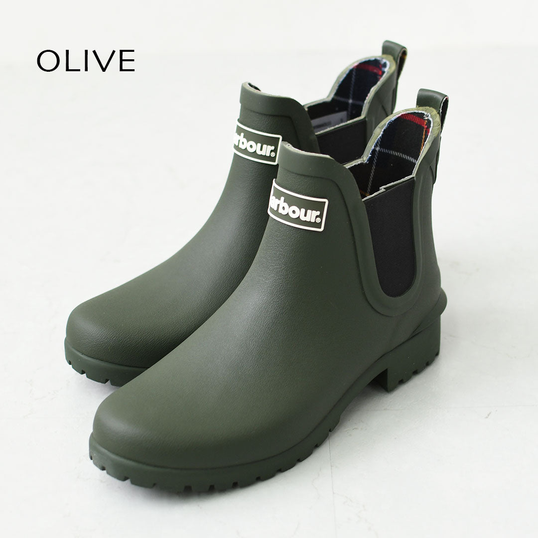 Barbour [バブアー] Wilton [LRF0066] ウィルトン・サイドゴア レインブーツ（レディース）・シーズンレス・レディースブーツ・ショートブーツ・長靴・キャンプ・フェス・アウトドア・LADY'S [2026SS]
