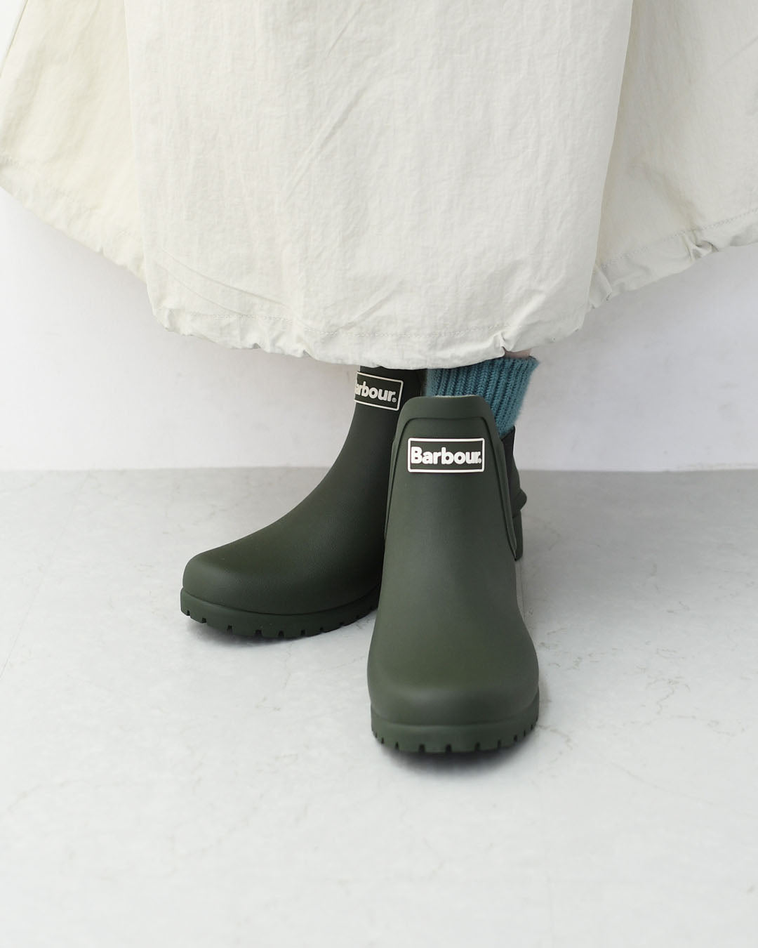 Barbour [バブアー] Wilton [LRF0066] ウィルトン・サイドゴア レインブーツ（レディース）・シーズンレス・レディースブーツ・ショートブーツ・長靴・キャンプ・フェス・アウトドア・LADY'S [2026SS]