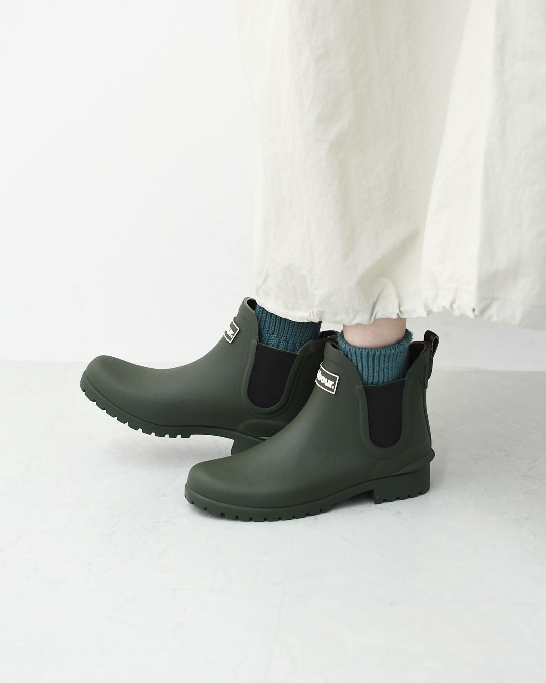 Barbour [バブアー] Wilton [LRF0066] ウィルトン・サイドゴア レインブーツ（レディース）・シーズンレス・レディースブーツ・ショートブーツ・長靴・キャンプ・フェス・アウトドア・LADY'S [2026SS]