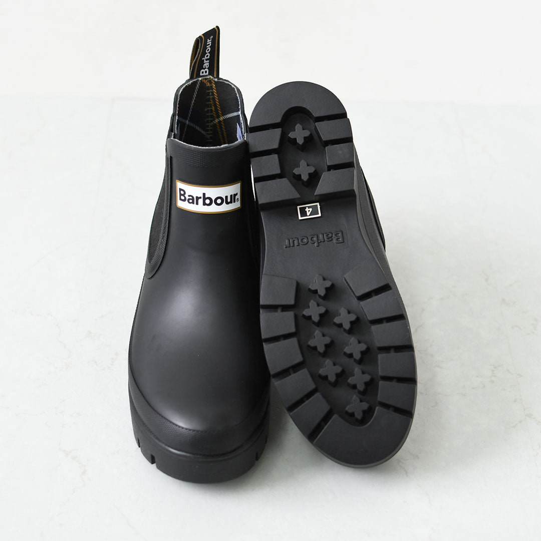 Barbour [バブアー] Halton [LRF0100] ホルトン・サイドゴア レインブーツ（レディース）・シーズンレス・レディースブーツ・ショートブーツ・長靴・キャンプ・フェス・アウトドア・LADY'S [2026SS]