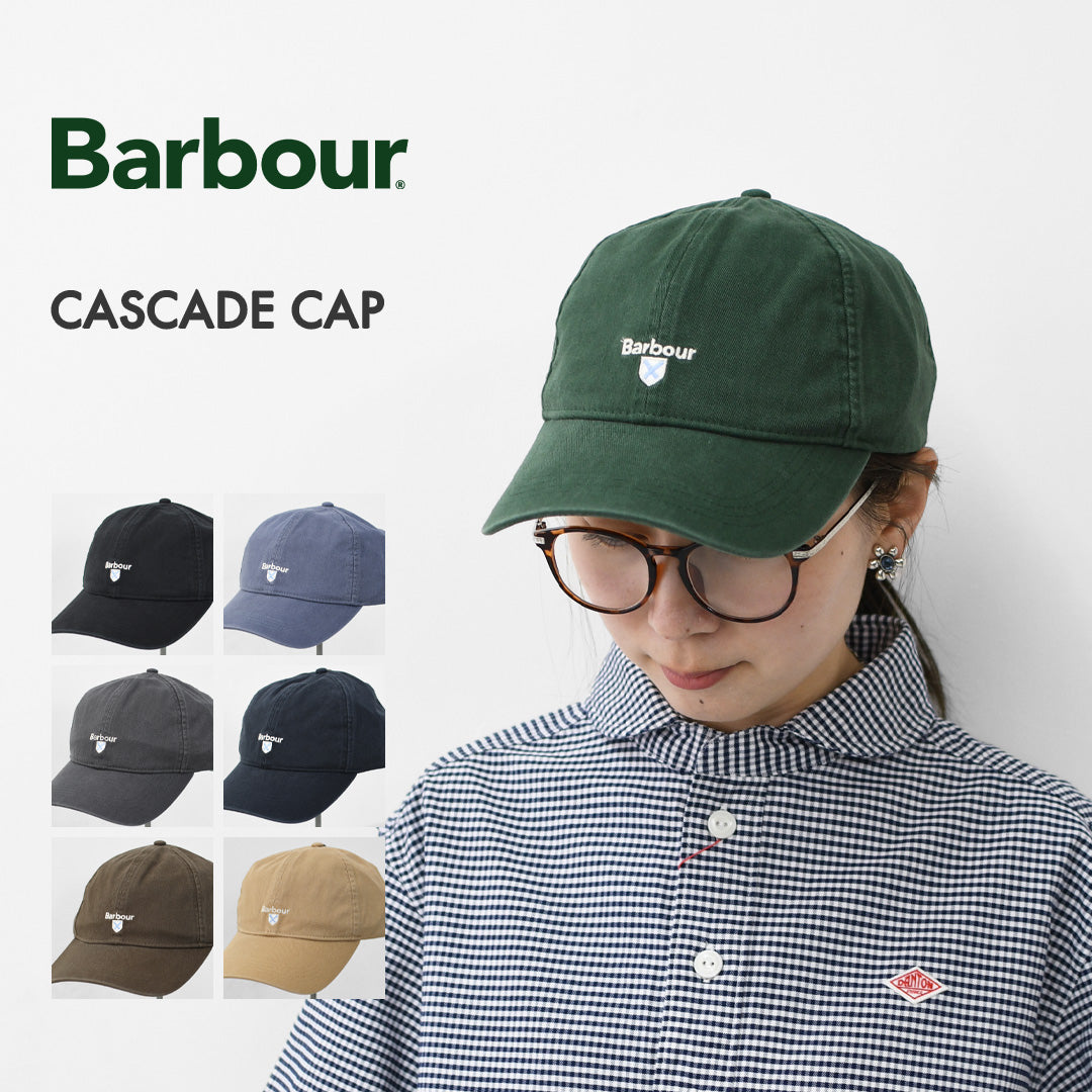 Barbour [バブアー] コットン６パネル キャップ [MHA0274] キャスケードキャップ・キャンプ・フェス・アウトドア・おしゃれ・ロゴキャップ・MEN'S / LADY'S [2026SS]