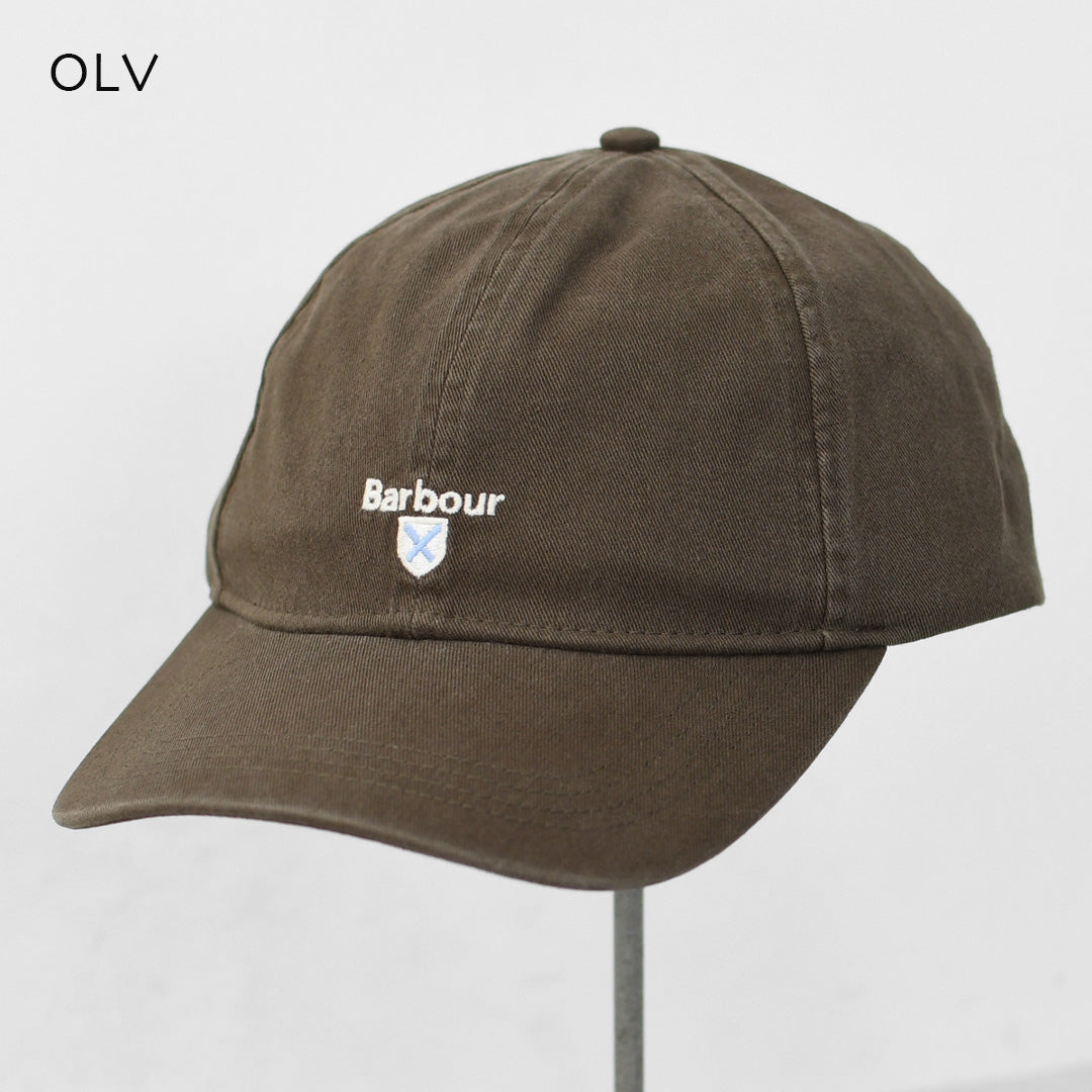 Barbour [バブアー] コットン６パネル キャップ [MHA0274] キャスケードキャップ・キャンプ・フェス・アウトドア・おしゃれ・ロゴキャップ・MEN'S / LADY'S [2026SS]