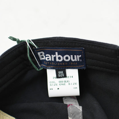 Barbour [バブアー] コットン６パネル キャップ [MHA0274] キャスケードキャップ・キャンプ・フェス・アウトドア・おしゃれ・ロゴキャップ・MEN'S / LADY'S [2026SS]